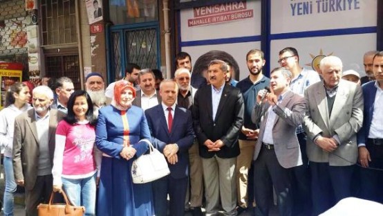 Ak Parti Yenisahra Seçim Bürosu açılışı 2015