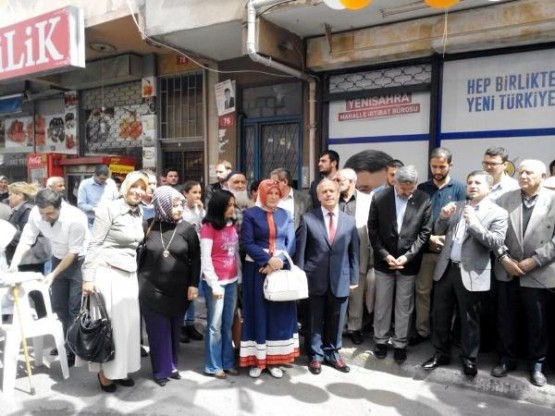 Ak Parti Yenisahra Seçim Bürosu açılışı 2015