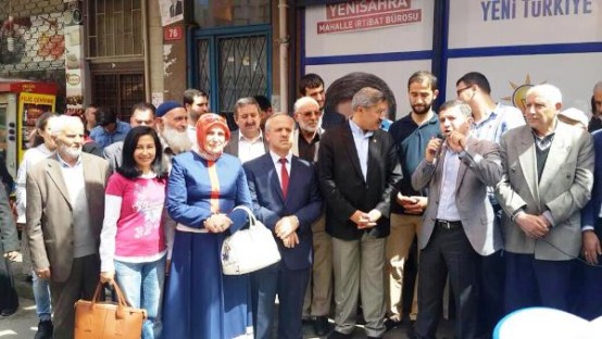 Ak Parti Yenisahra Seçim Bürosu açılışı 2015