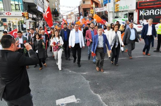 Ak Parti Ataşehir Yürüyüşü 2015