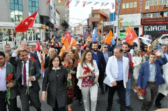 Ak Parti Ataşehir Yürüyüşü 2015