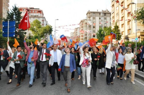 Ak Parti Ataşehir Yürüyüşü 2015