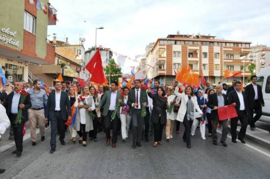 Ak Parti Ataşehir Yürüyüşü 2015