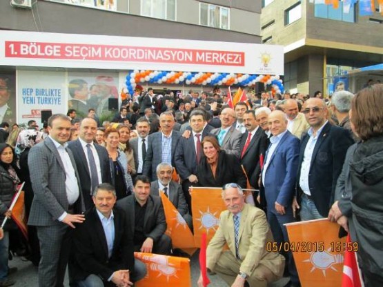 Ak Parti 1. Bölge Seçim Koordinasyon Merkezi Açılışı