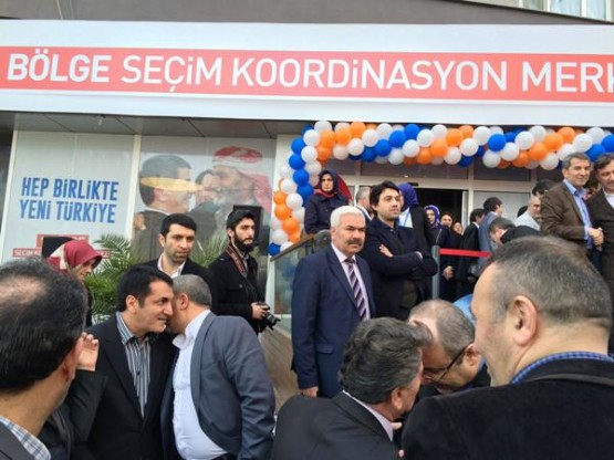 Ak Parti 1. Bölge Seçim Koordinasyon Merkezi Açılışı