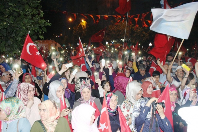 15 Temmuz Ataşehir Anma Etkinliği Fotoları 2017