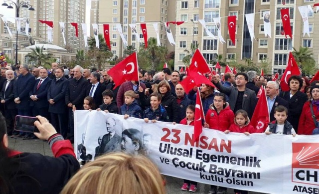 Ataşehir 23 Nisan Ulusal Egemenlik ve Çocuk Bayramı kutlamaları