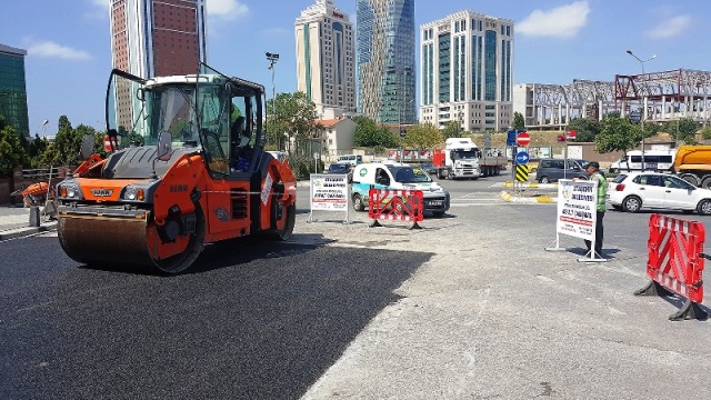 Ataşehir Belediyesi Fen İşleri Asfalt Çalışmaları 2016