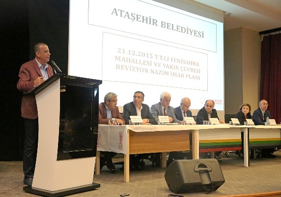 Ataşehir Belediyesi, Yenisahra İmar Bilgilendirme Toplantısı