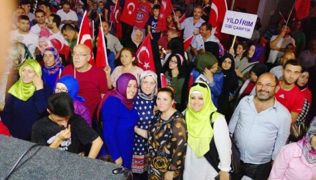 Ak Parti Ataşehir Demokrasi Nöbeti 2016