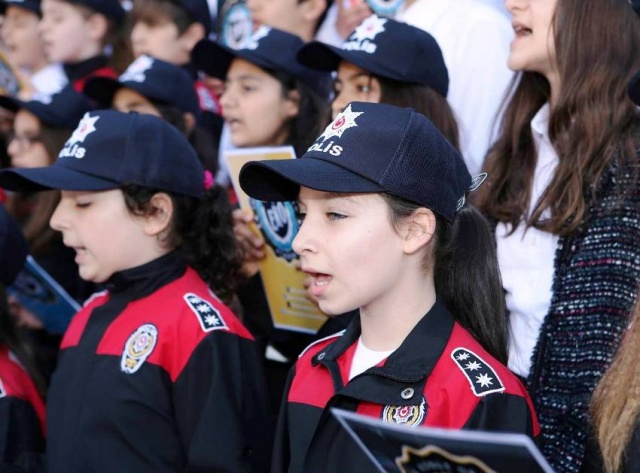 Polis Haftası Etkinliği, Ataşehir Emlak Konut Ortaokulu, 2017