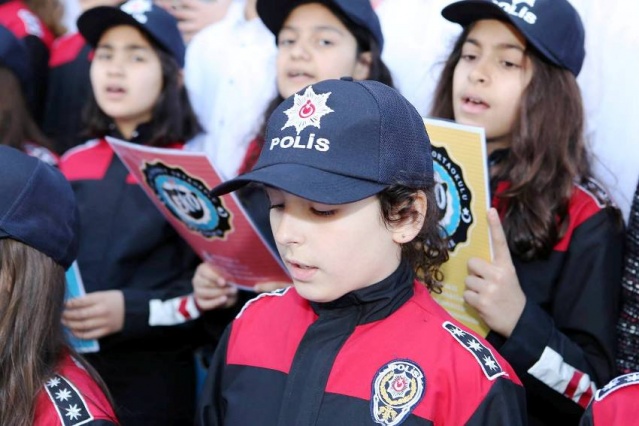 Polis Haftası Etkinliği, Ataşehir Emlak Konut Ortaokulu, 2017