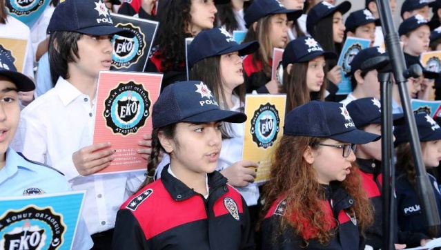 Polis Haftası Etkinliği, Ataşehir Emlak Konut Ortaokulu, 2017