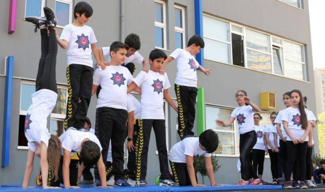 Polis Haftası Etkinliği, Ataşehir Emlak Konut Ortaokulu, 2017