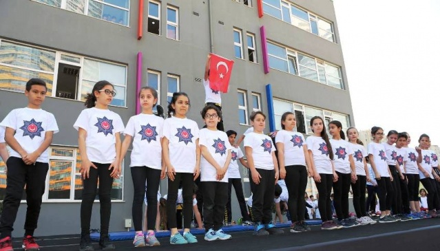 Polis Haftası Etkinliği, Ataşehir Emlak Konut Ortaokulu, 2017