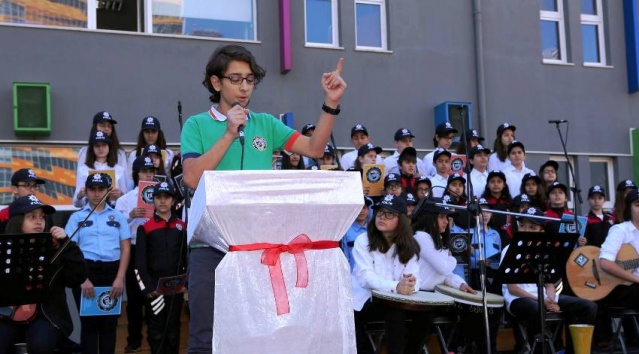 Polis Haftası Etkinliği, Ataşehir Emlak Konut Ortaokulu, 2017