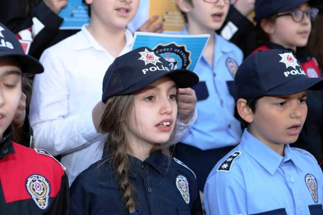 Polis Haftası Etkinliği, Ataşehir Emlak Konut Ortaokulu, 2017