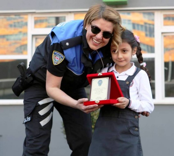 Polis Haftası Etkinliği, Ataşehir Emlak Konut Ortaokulu, 2017