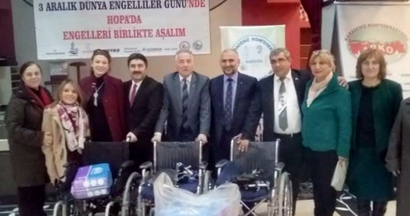 Ataşehir Engelliler Dernegi, Karkon Hopa Ziyareti