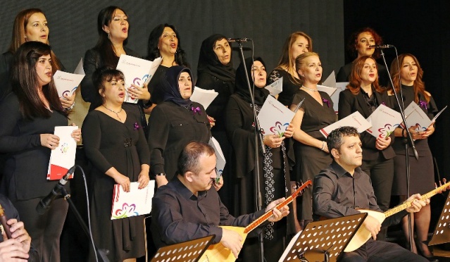 Ataşehir, Kadına Yönelik Şiddeti Protesto Etti