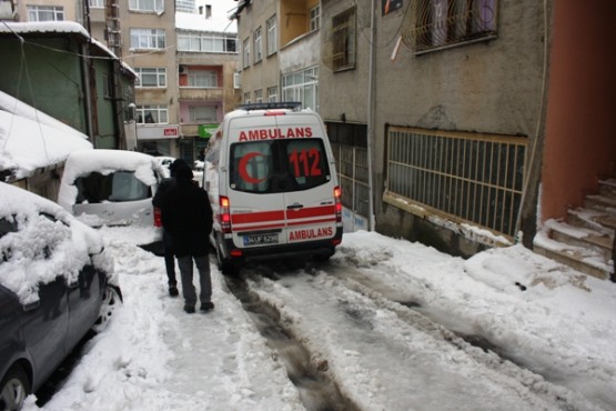 Ataşehir Öğütveren Sokak Kar Temizleme Çalışmaları 2015