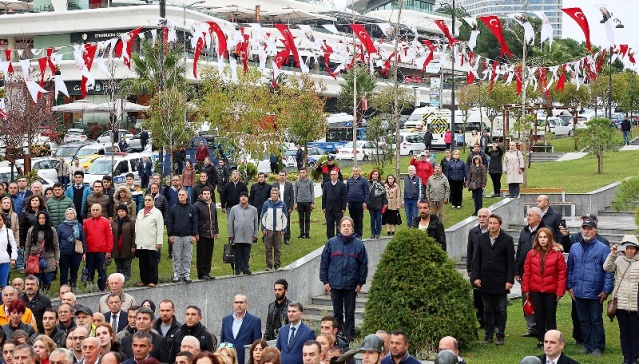 Ataşehir, 10 Kasım Atatürk'ü Anma Töreni 2016