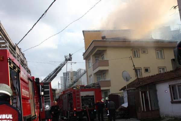 ATAŞEHİR BARBAROS MAHALLESİ YANGIN