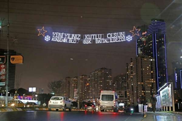 Ataşehir yeni yıl manzaraları, 2016