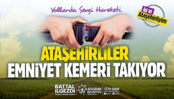 Ataşehir'de Yollarda Sevgi Hareketi başlıyor