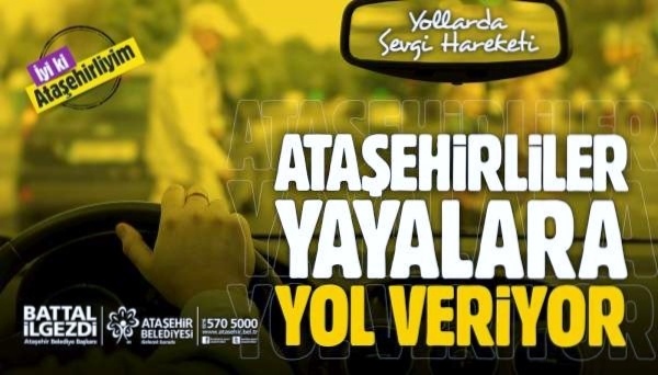 Ataşehir'de Yollarda Sevgi Hareketi başlıyor