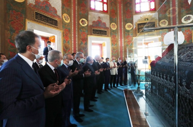 Ayasofya Cami İbadete Açılış Fotoları