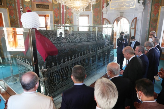 Ayasofya Cami İbadete Açılış Fotoları