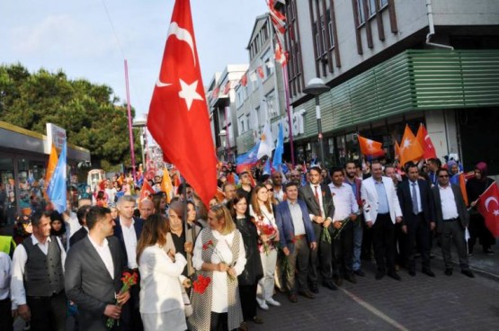 Akmet Davutoglu Ataşehir Mitingi 2015