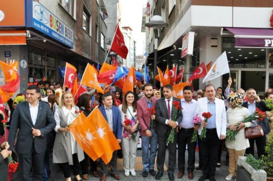 Akmet Davutoglu Ataşehir Mitingi 2015