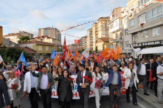 Akmet Davutoglu Ataşehir Mitingi 2015