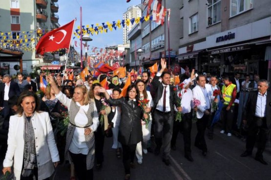 Akmet Davutoglu Ataşehir Mitingi 2015