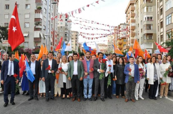 Akmet Davutoglu Ataşehir Mitingi 2015