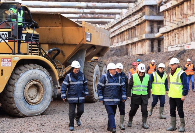 Bostancı, Dudullu Metro İstasyonu Çalışması 2017