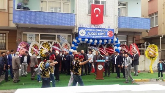 Çankırı, Çerkeç, Alözü Köyü Dernek Açılışı 2015