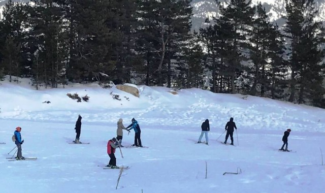 Çankırı Eğitim Kültür Vakfı, Bursiyerleri, Ilgaz Kayak Merkezi gezisi 2017