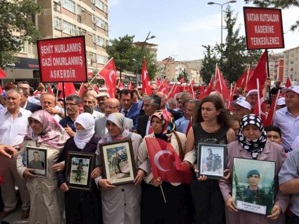 Çankırı Teröre Lanet Yürüyüşü 2015