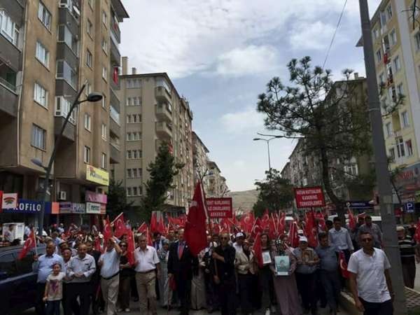 Çankırı Teröre Lanet Yürüyüşü 2015