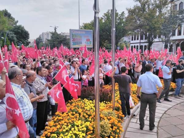 Çankırı Teröre Lanet Yürüyüşü 2015