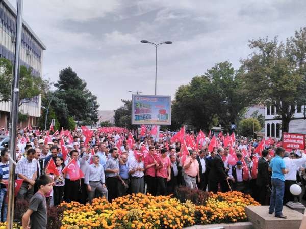 Çankırı Teröre Lanet Yürüyüşü 2015