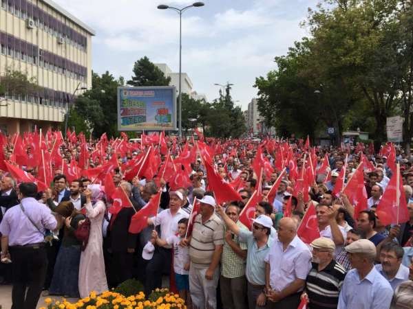 Çankırı Teröre Lanet Yürüyüşü 2015