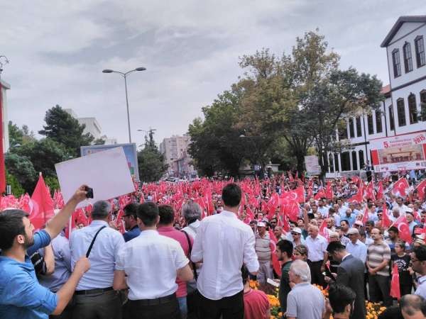 Çankırı Teröre Lanet Yürüyüşü 2015