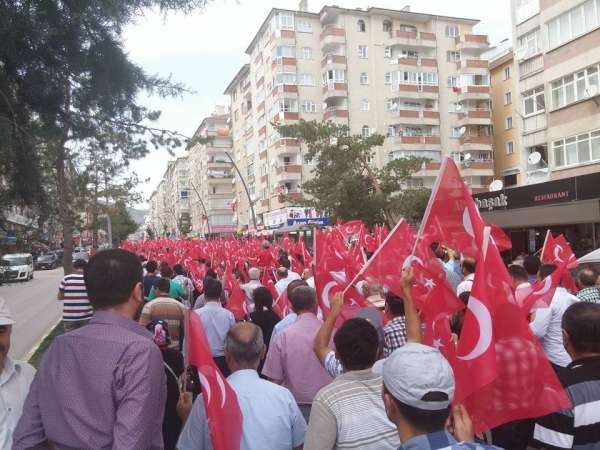 Çankırı Teröre Lanet Yürüyüşü 2015