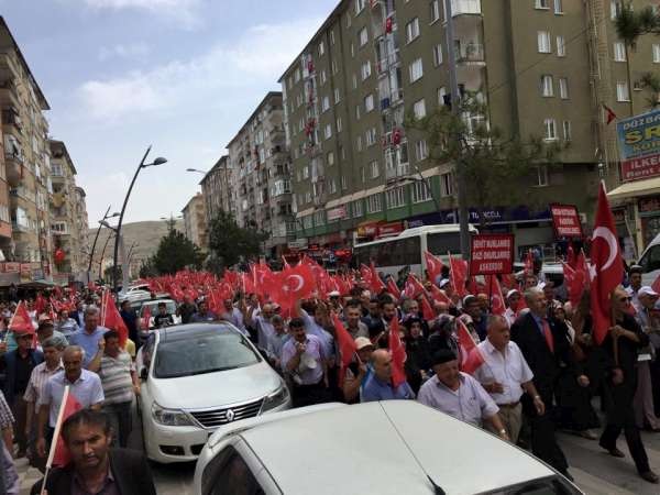 Çankırı Teröre Lanet Yürüyüşü 2015