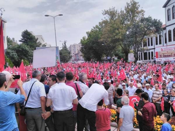 Çankırı Teröre Lanet Yürüyüşü 2015