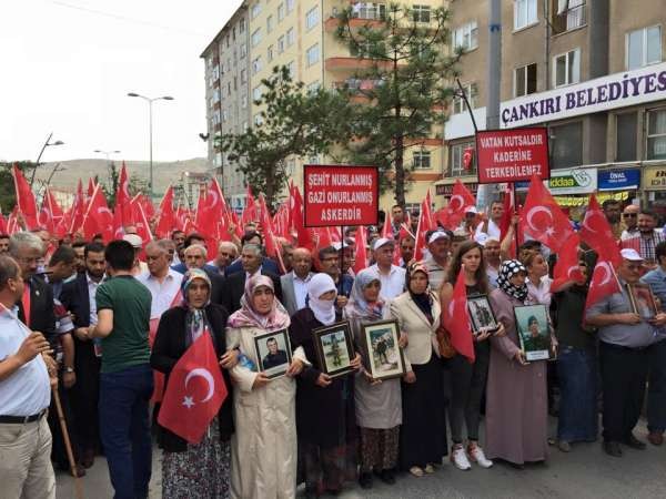 Çankırı Teröre Lanet Yürüyüşü 2015